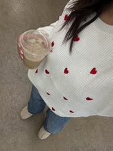 Load image into Gallery viewer, QUEEN OF HEARTS SWEATER
