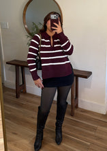Load image into Gallery viewer, A BLISS SWEATER (BURGUNDY)
