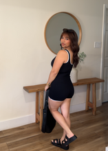 Load image into Gallery viewer, ON THE MOVE ROMPER (BLACK)
