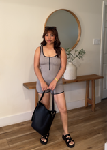 Load image into Gallery viewer, ON THE MOVE ROMPER (MOCHA)
