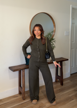 Load image into Gallery viewer, LOUNGE WITH ME CARDI SET (OLIVE)
