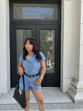 Load image into Gallery viewer, LOST IN DENIM ROMPER
