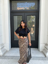 Load image into Gallery viewer, TRENDING LEOPARD MAXI SKIRT
