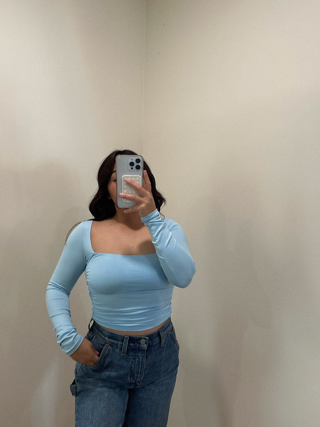 CALL IT SPRING TOP (BLUE)