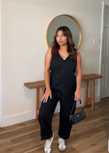 Load image into Gallery viewer, IN A RUSH JUMPSUIT (BLACK)
