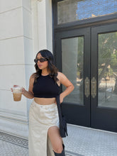 Load image into Gallery viewer, MY GOOD SIDE DENIN SKIRT
