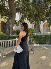 Load image into Gallery viewer, ITALIAN COAST MAXI SKIRT (BLACK)
