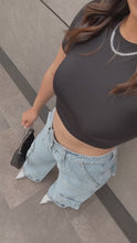 Load and play video in Gallery viewer, DENIM ERA CARGO PANTS
